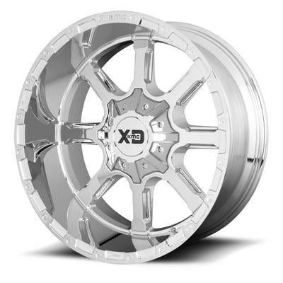 XD Wheels XD838 Mammoth, 20x12 Wheel with 8x180 Bolt Pattern - Chrome - XD83821288244N